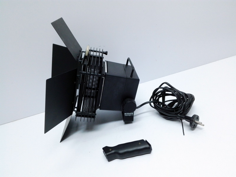 foco luz continua kaiser video cine plastico metal 220v func 18-36x16-27x18-36 1u